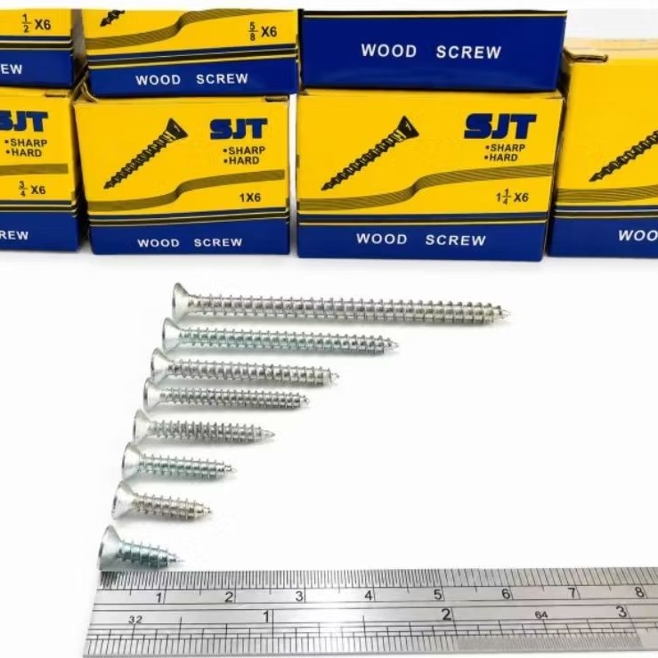 Sekrup kayu 1" x 6mm SJT