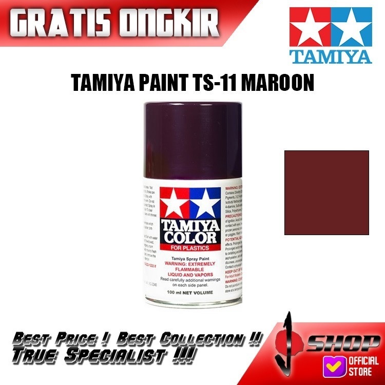TAMIYA SPRAY TS-11 MAROON