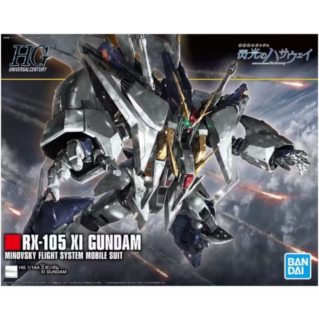 Bandai HGUC 1/144 RX-105 Xi Gundam Hathaway Model Kit