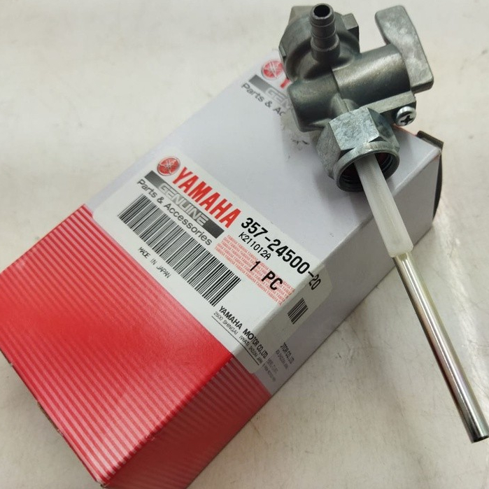 KRAN BENSIN KERAN BENSIN YAMAHA RX100 L2 SUPER YB 100 RXK ORIGINAL YGP KODE 357-24500-20