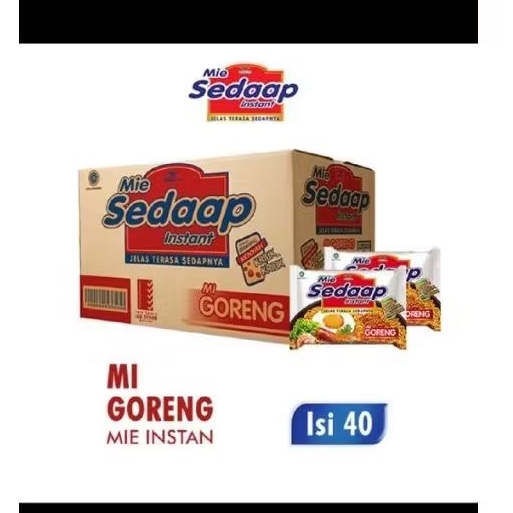 Mie Instan Sedap kuah  goreng  1dus