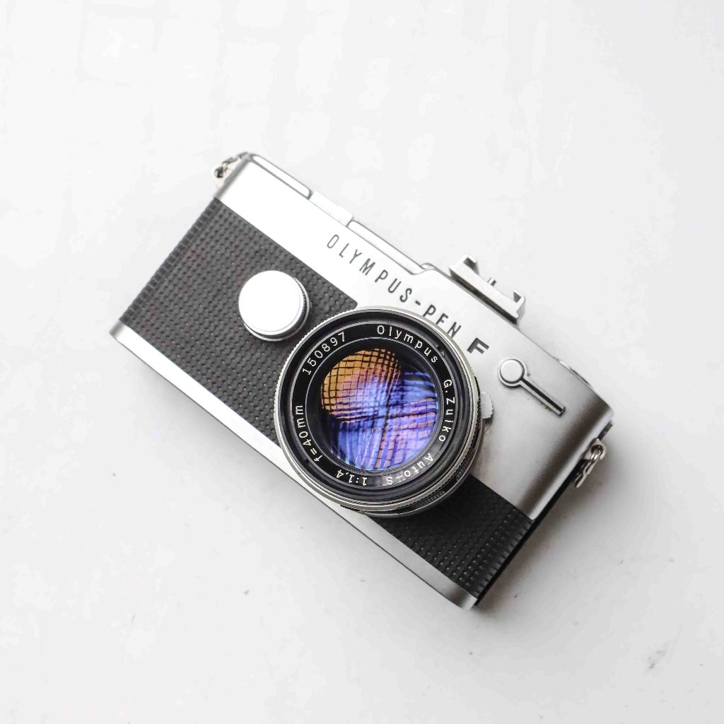 Kamera Analog Olympus Pen-FT kit 40mm f1.4 Zuiko Mulus Normal