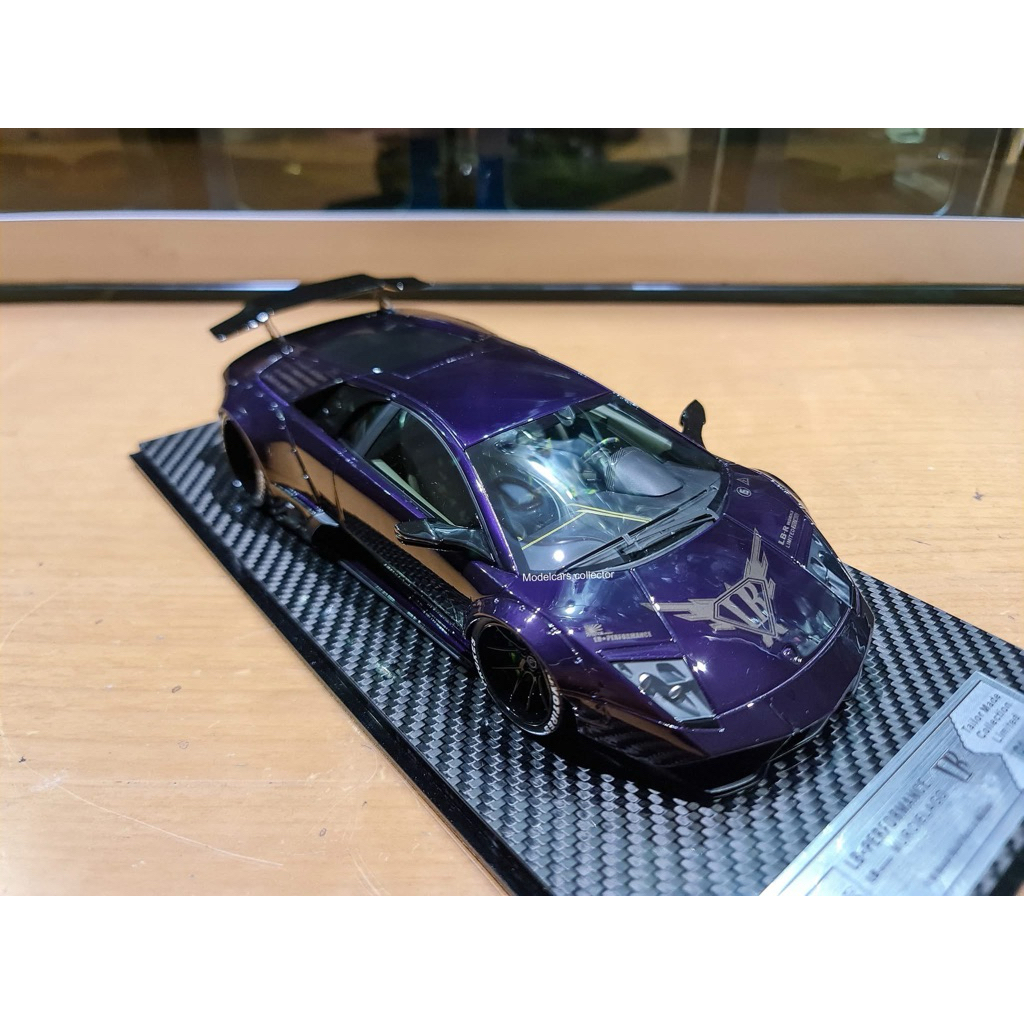 18 Veloce Model Lamborghini Murciélago LB Performance Purple.
