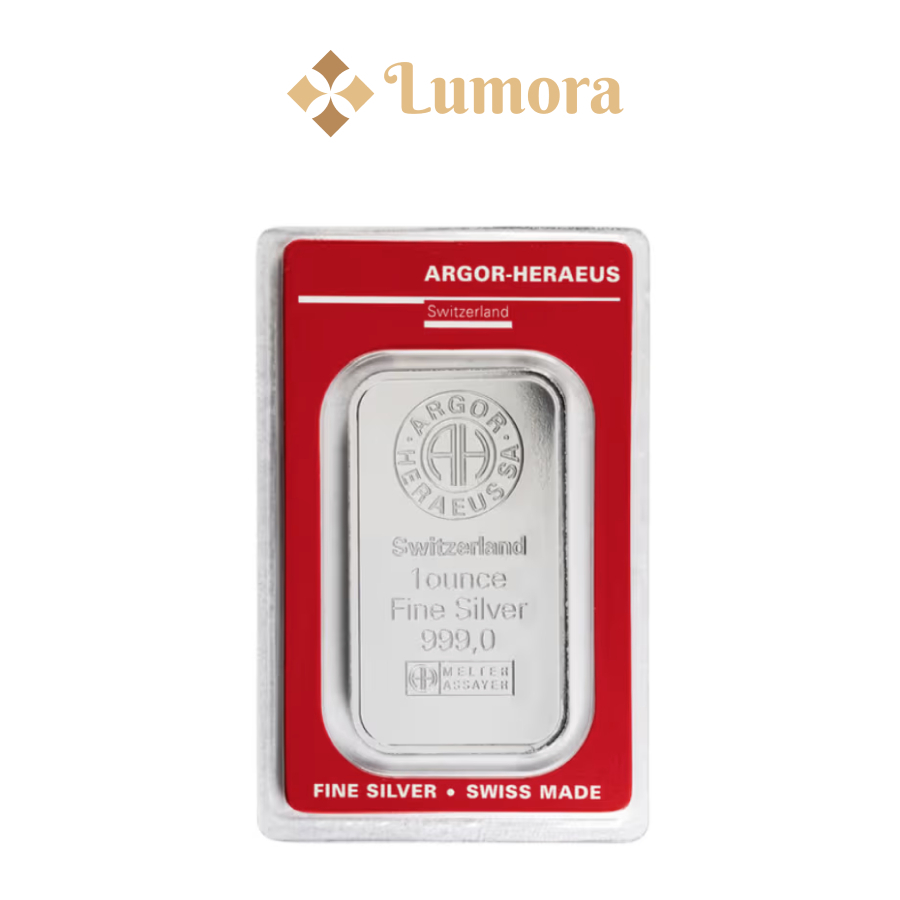 Silver Perak 1 oz Argor Heraeus