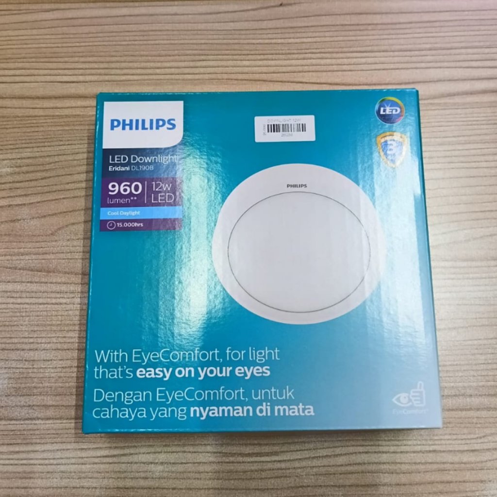 Lampu LED / Lampu Downlight Philips Eridani Outbow Bulat 14watt / lampu led rumah philips
