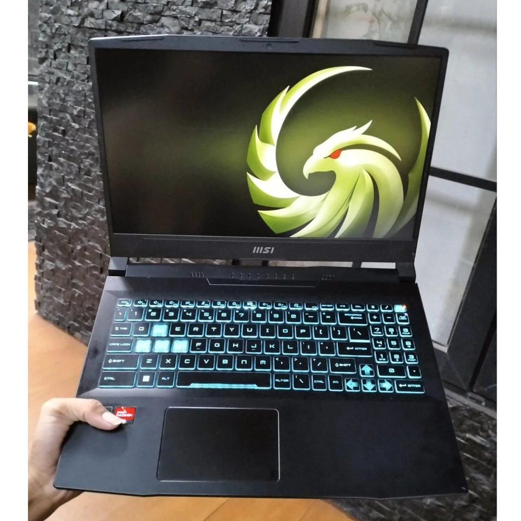 MSI Bravo 15 B7ED AMD Ryzen 5 7535HS Radeon RX 6550M Ram 16GB SSD 512GB