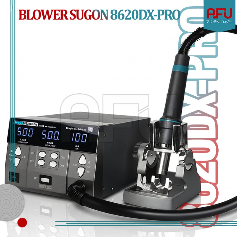 Blower Sugon 8620DX PRO Hot Air / Blower Uap Sugon 8620DX PRO Rework Station Soldering
