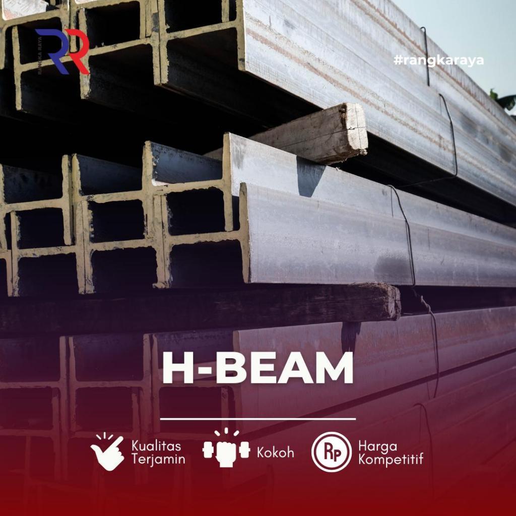 H BEAM BESI 150X150X7X10x12M GG LS - Rangka Raya Store