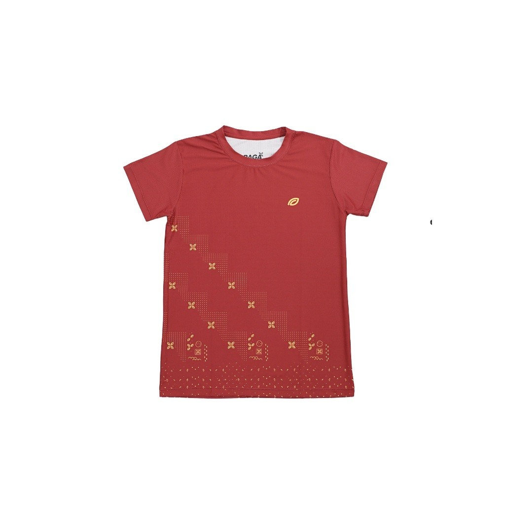 Raga Enom from Batik Enom - Kids Short Sleeve Jersey | Kid's Short Sleeve Jersey Batik Modern Anak