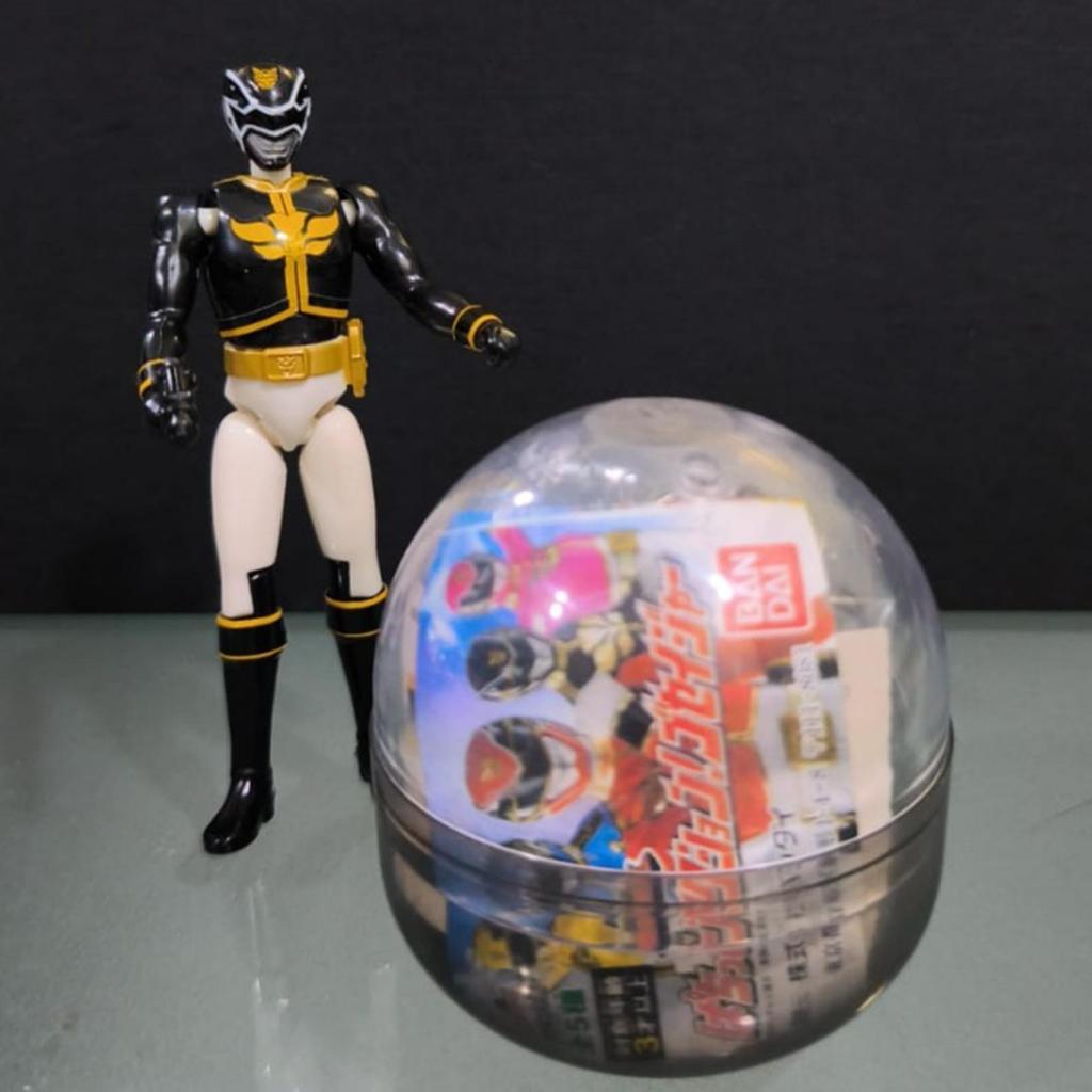 BANDAI GASHAPON SUPER TENSOU SENTAI GOSEIGER - BLACK