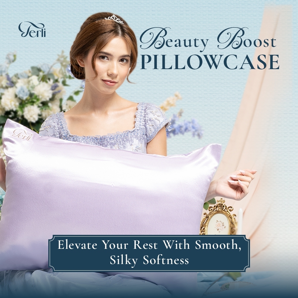 Terli Beauty | Sarung Bantal Satin Silk - Pillowcase