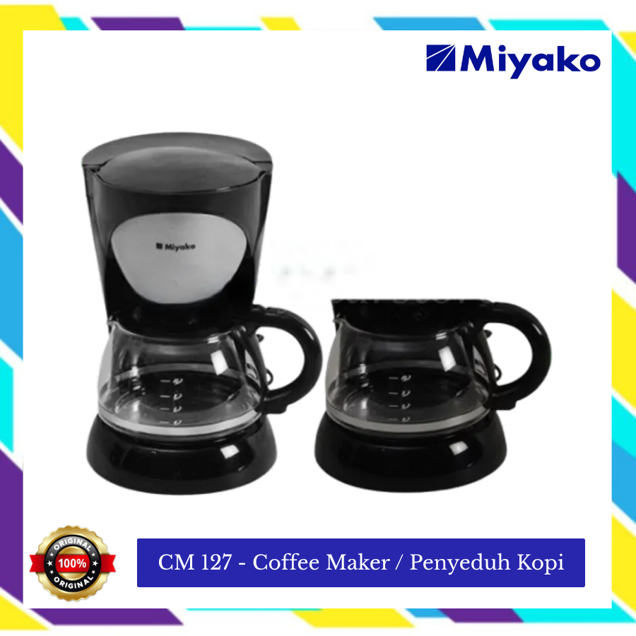 Miyako CM 127 Coffee Maker - Mesin Penyeduh Kopi CM127