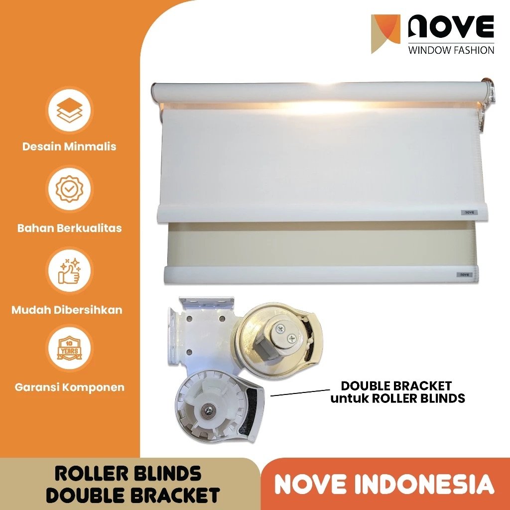 TB GANEZA - Nove Roller Blinds Double Bracket Chain 38