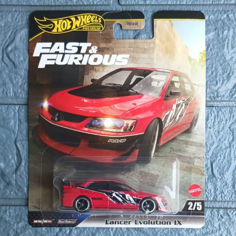 Hot Wheels Premium Lancer Evolution IX Fast and Furious