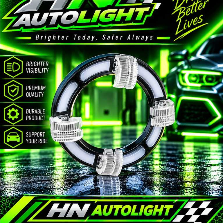SHROUD MODEL CAKAR BALMOND V2 5D akrilik Cristal premium, PNP Biled 2 inch AES BiLaser Ultra non LED