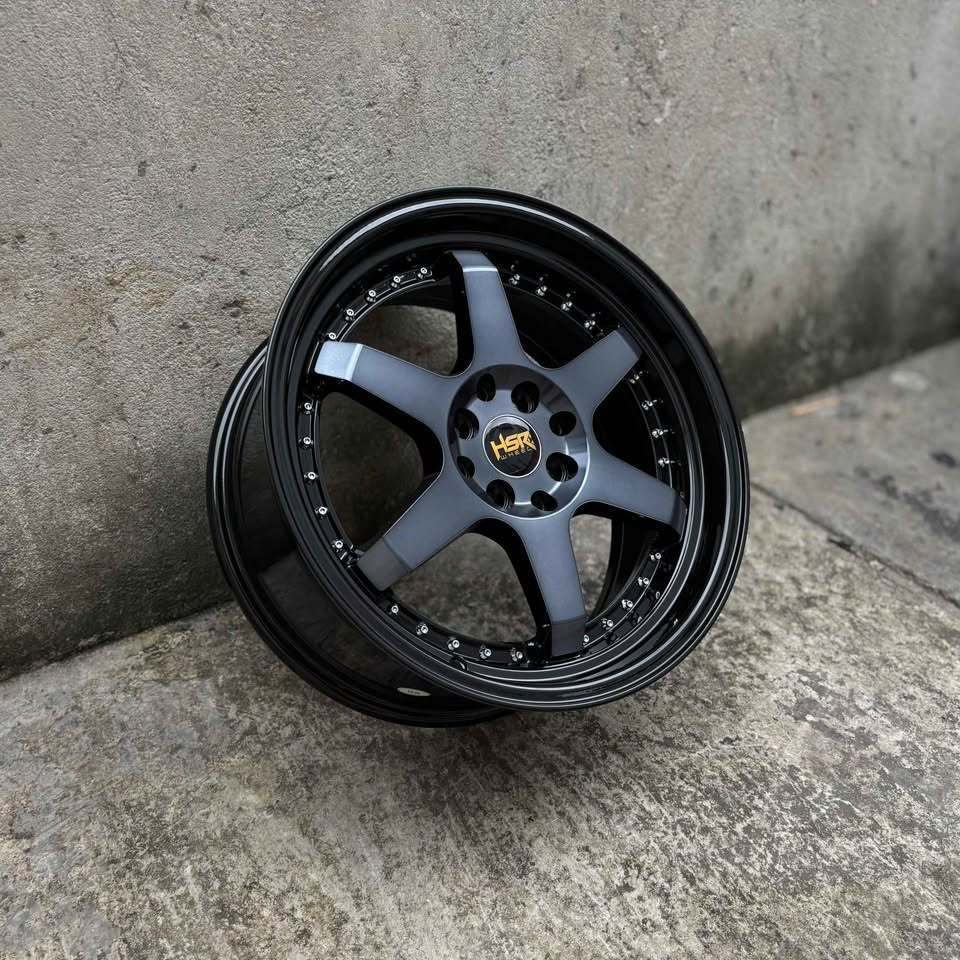 Velg Te37 Celong Ring 17 Lobang 4 HSR BORGO Cocok Untuk Mobil Jazz Yaris Avanza Xenia Raize Vios Dll