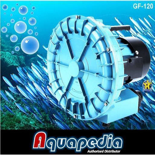 Resun GF-120 Pompa Udara Aquarium Kolam Tambak Resun Air Blower Pump Resun GF120 Aquapedia Shop