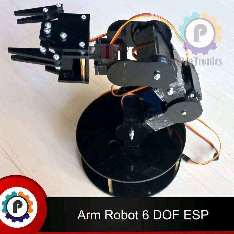 Arm Robot ProArm V2 6 DOF Lengan Robot Gripper Berbasis ESP