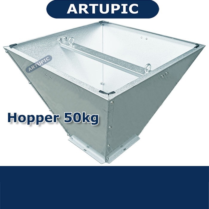 Hopper 50 kg untuk Tempat Makan Ayam Otomatis Feeding System