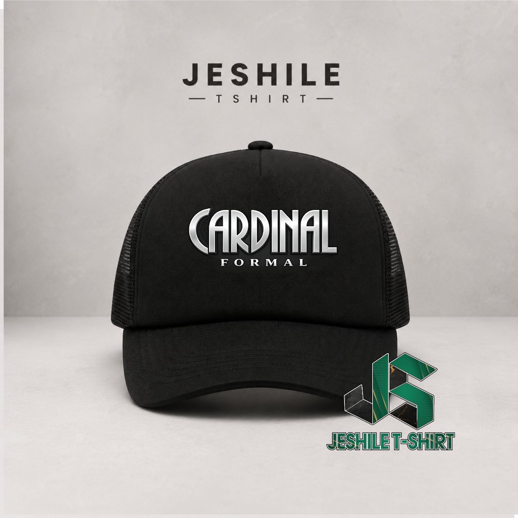 Topi Jaring Topi Trucker logo Cardinal Dewasa Pria Wanita premium high quality best seller By Jeshil
