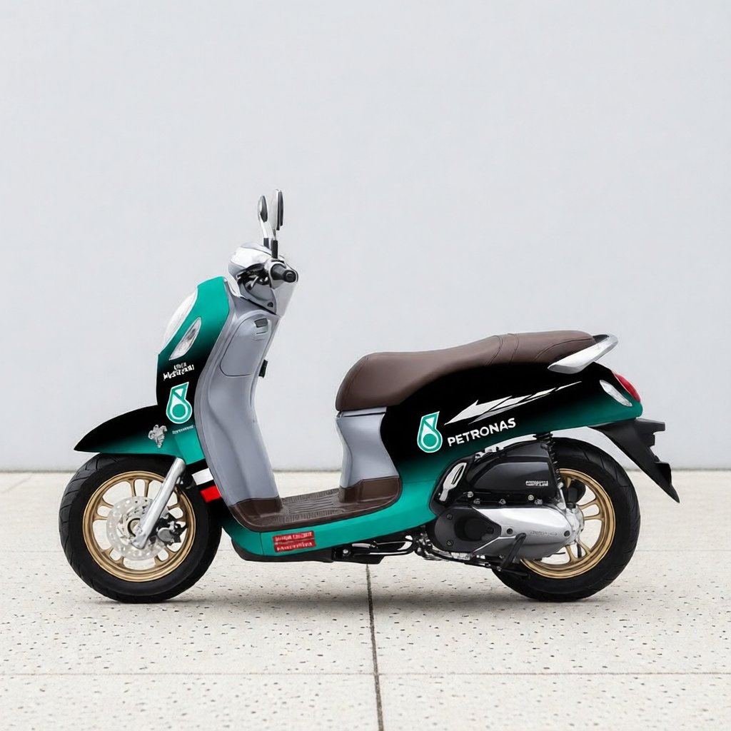 decals Scoopy 2021 Petronas