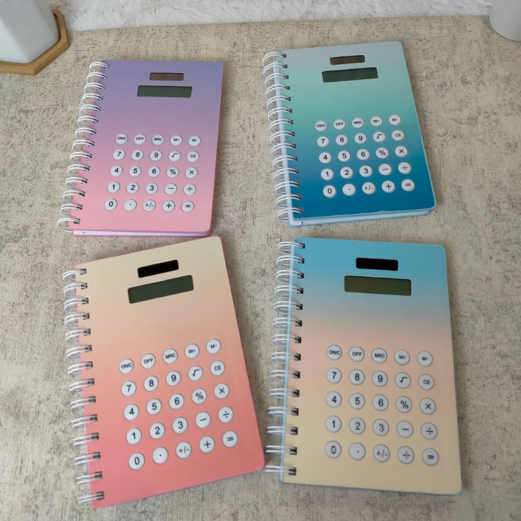 NOTEBOOK CALCULATOR GRADIENT