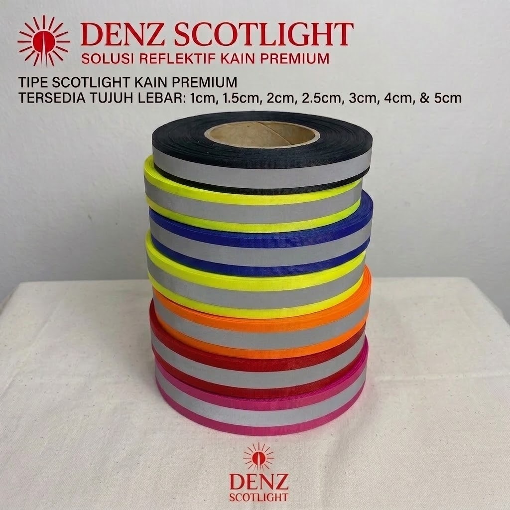 Pita Scotlight Skotlet Scotchlite Pemantul Cahaya - Scotlight Kain Meteran