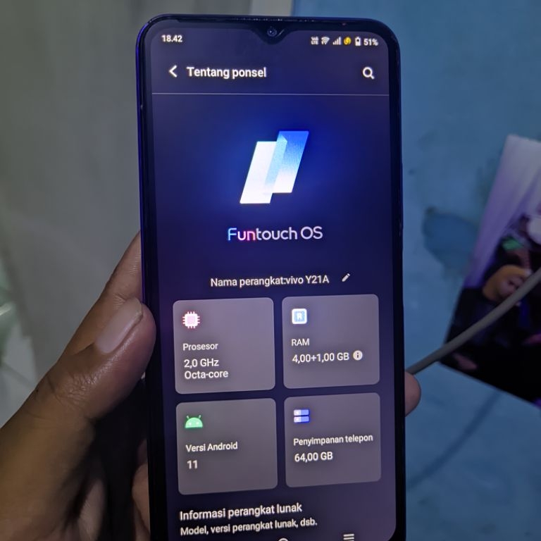 Vivo Y21A emmc