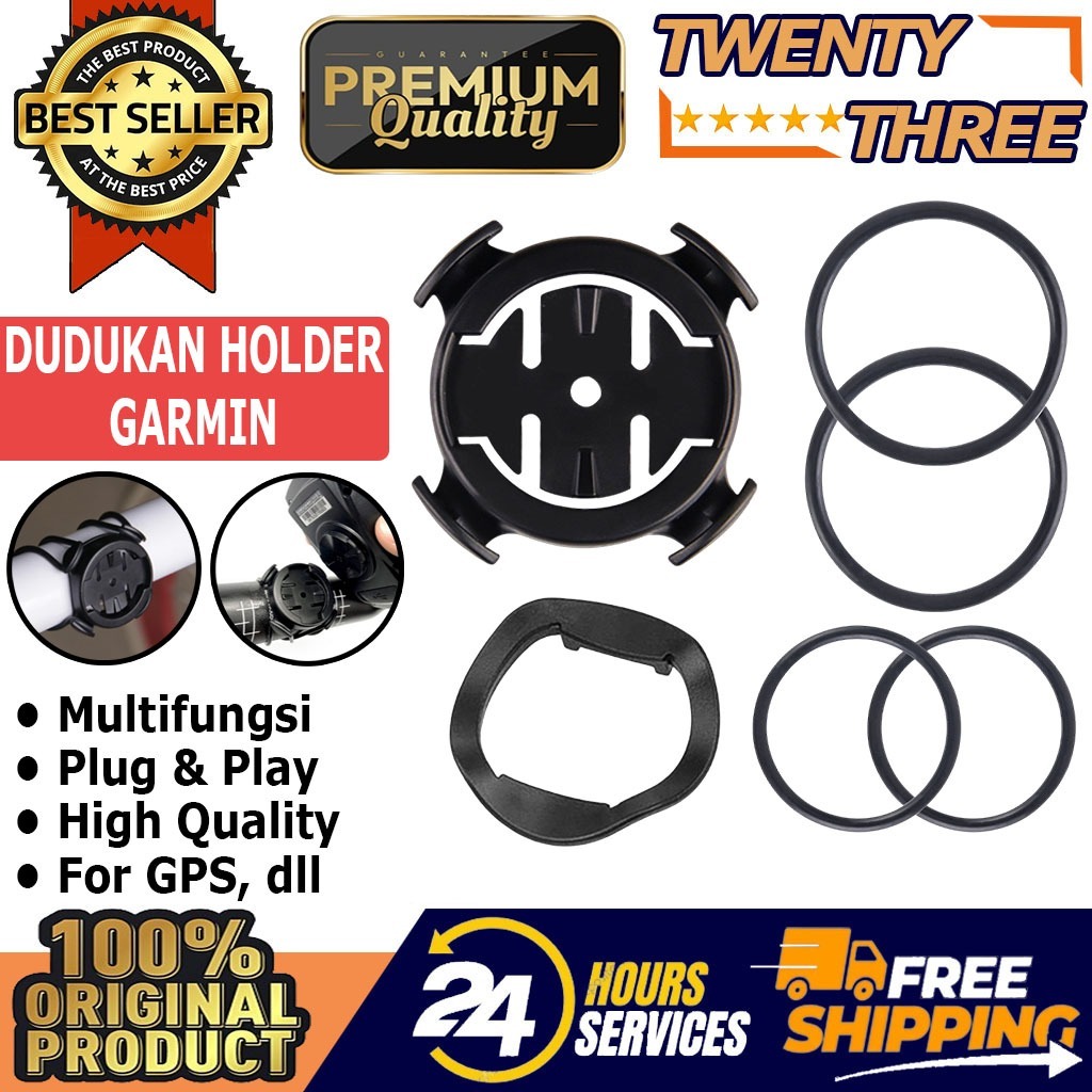 Dudukan Bracket Holder GPS Speedometer Garmin iGPSport Handlebar Stang Sepeda Speedometer