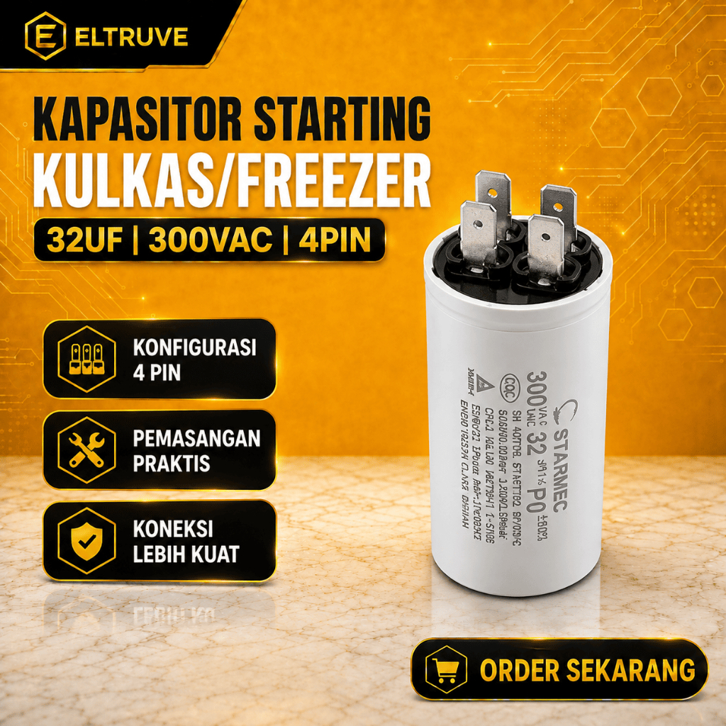 KAPASITOR STARTING KULKAS CAPACITOR CAPASITOR KULKAS