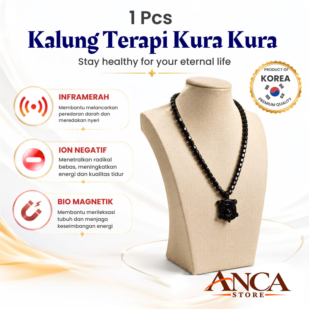 Dana Kalung Terapi Kura-Kura - Kalung Terapi Kesehatan Gwisamunsok