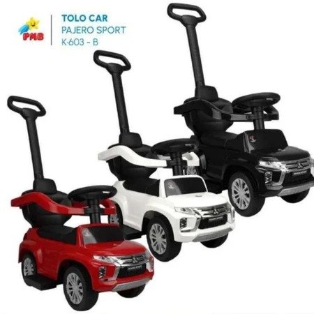 pmb - iora Mobilan Anak Dorong Manual Tolocar Off-Road Kendaraan Mainan Hiburan Anak Mobil Mainan