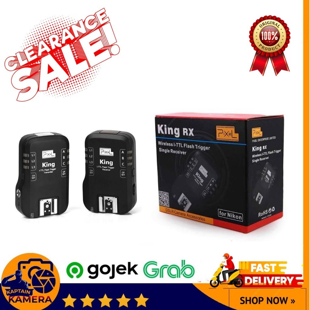 Pixel King for Nikon  Wireless i-TTL Fash Trigger