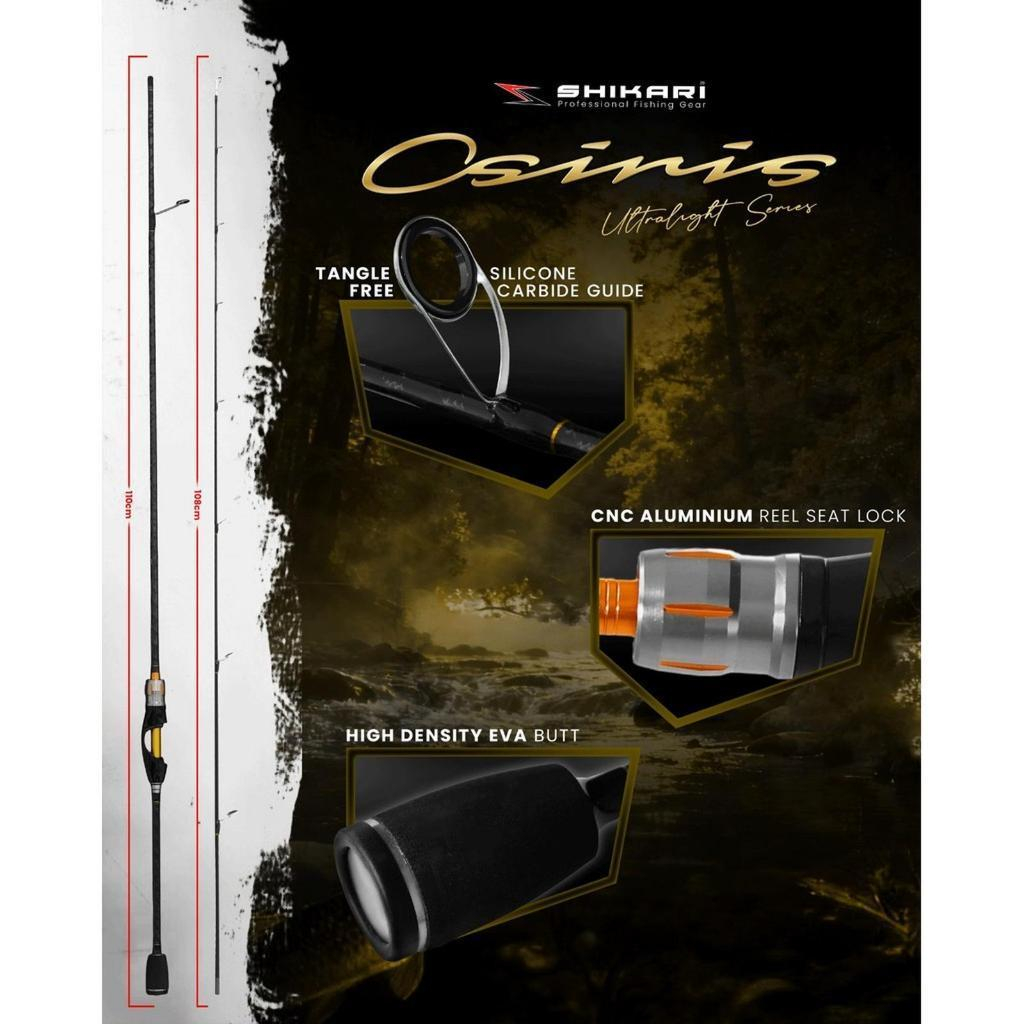 Joran Ul Carbon Solid Shikari Osiris 210cm 4-8lb rod Ultralight