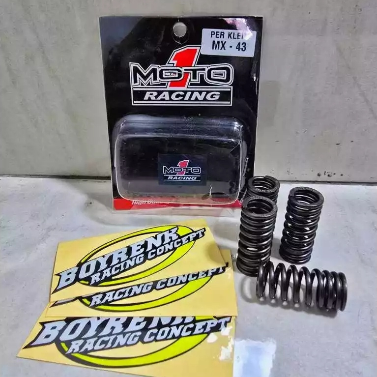 PER PIR KLEP VALVE SPRING MOTO 1 JUPITER MX OLD MX NEW 5 SPEED SNIPER LC 135 R15 VIXION 43MM - BOYRE