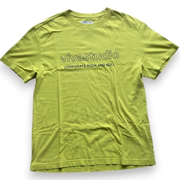 Kaos Vivastudio Corporate Rock and Roll Green Lime Shortsleeve T-shirt