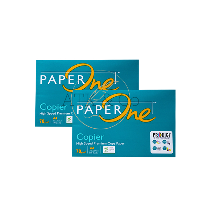 Kertas HVS A4 70gr Paper One - Kertas Print Fotocopy Putih A4 70 gram