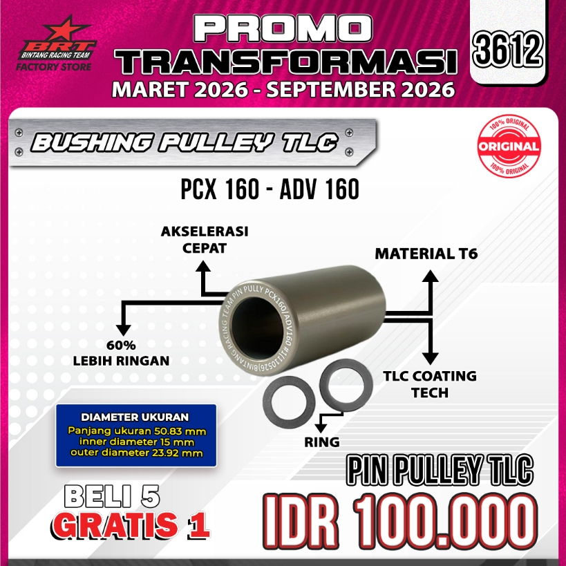 PIN PULLY BRT PCX 160 | PIN PULLY ADV 160