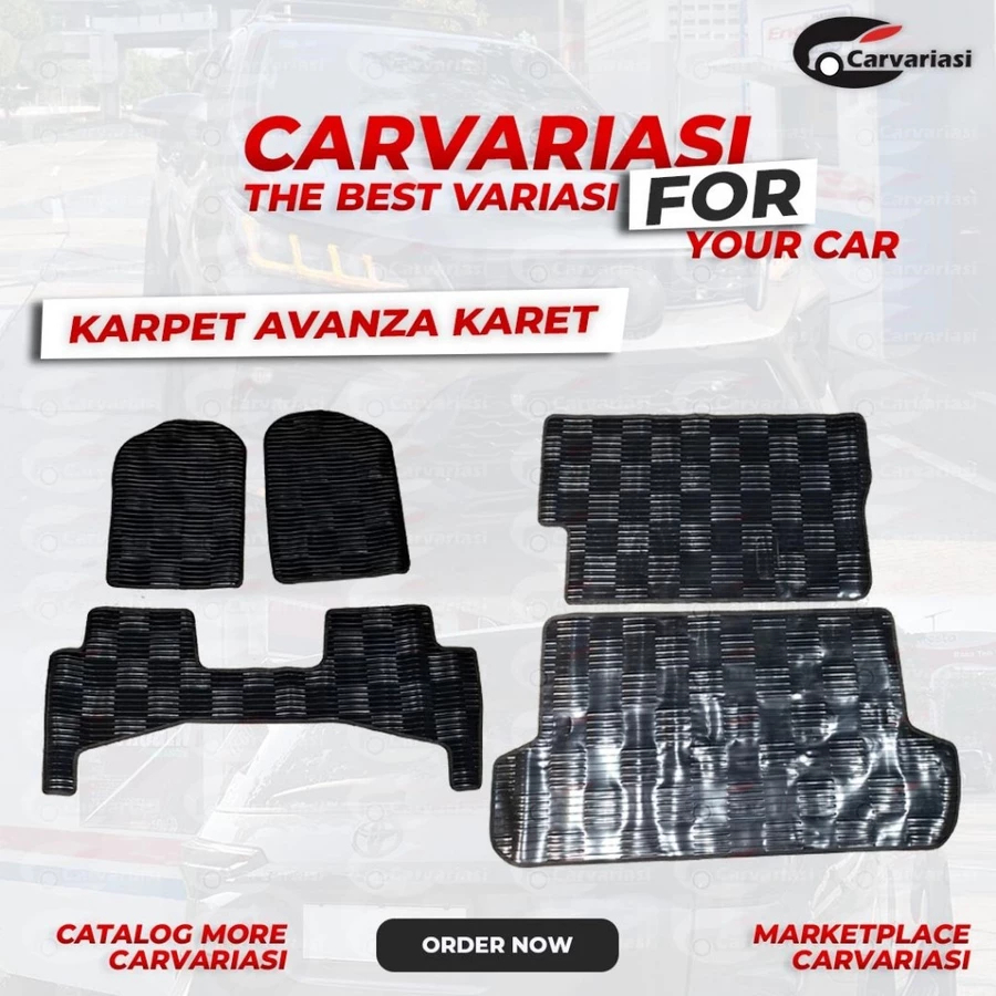 Karpet Mobil Karet Anti Slip Mudah Dibersihkan Karpet Avanza 2015 Karpet Karet Avanza