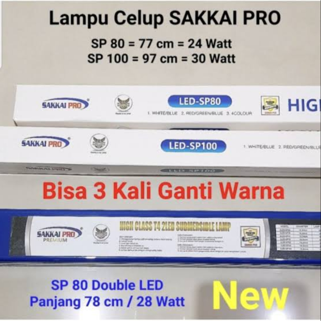 Lampu celup sakai pro 80 & 100