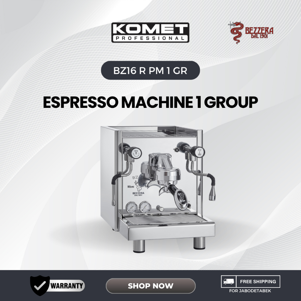 Bezzera BZ16 R PM Espresso Machine 1 Group