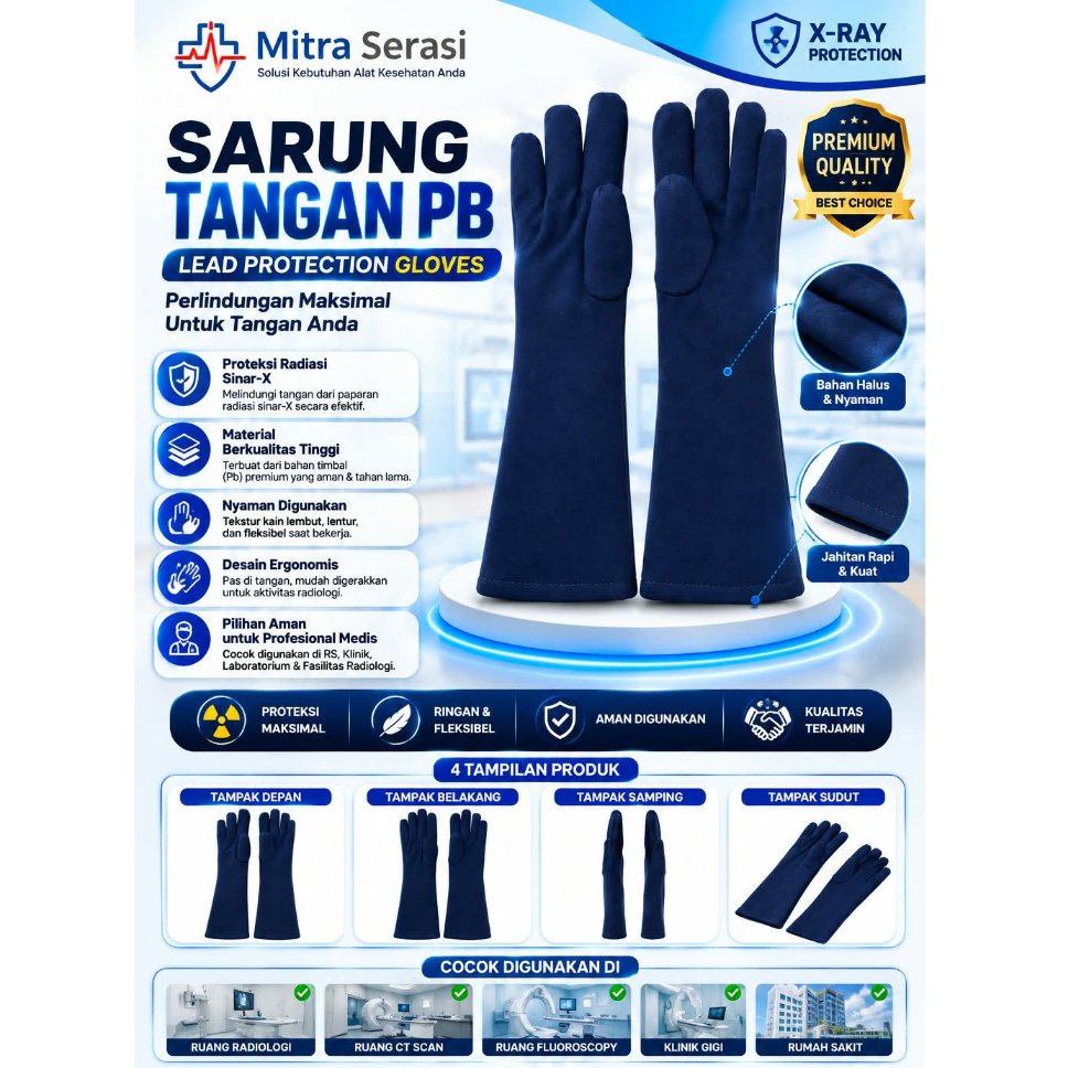 SARUNG TANGAN TIMBAL PB - GLOVES PB