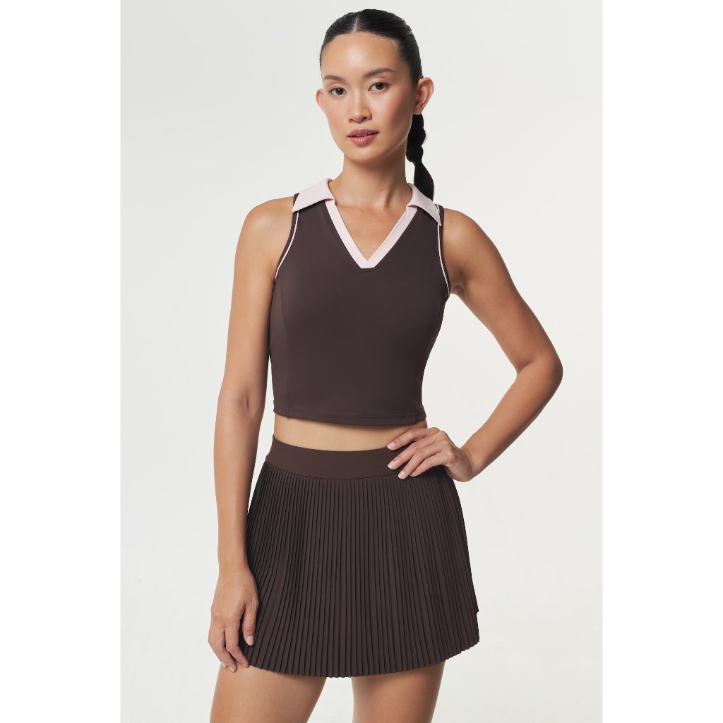 BODIES.CO - Deuce Contrast Polo Top