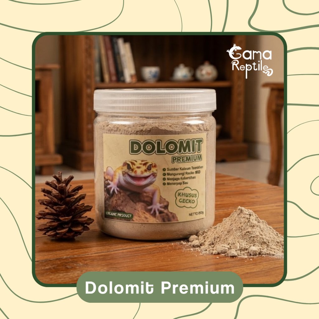 DOLOMIT PREMIUM KHUSUS GECKO | GAMAREPTILE