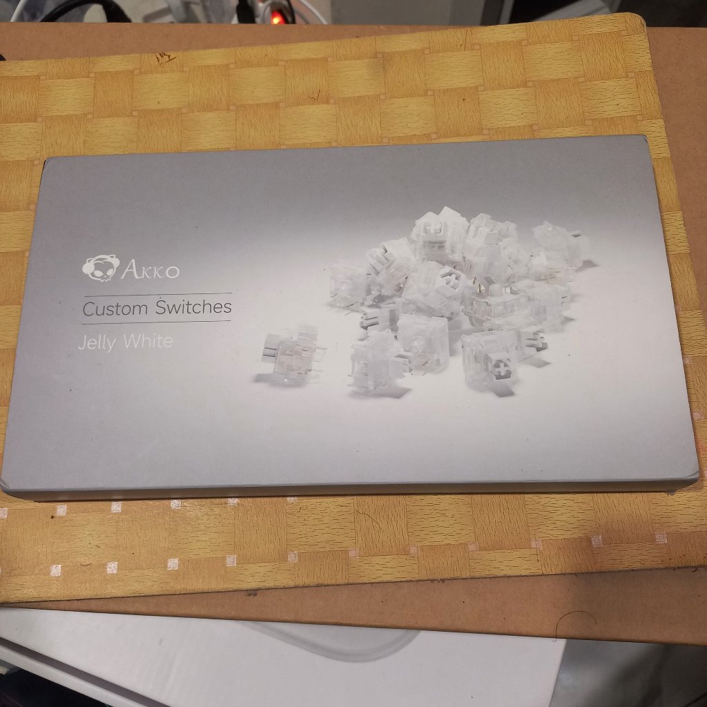 Akko CS Jelly Switch For Mechanical Keyboard Jelly White