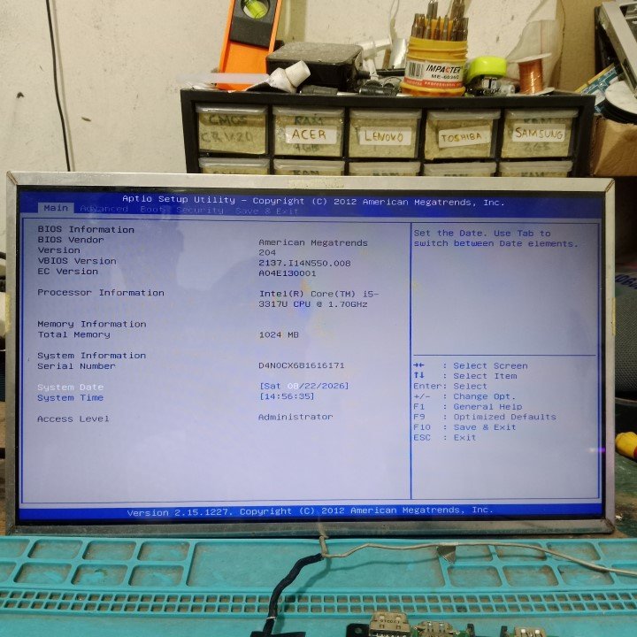 LCD LED Laptop Toshiba Satellite C600 C640 L600 L640 L645 L730 L740 L745 14 inch 40 pin standar teba