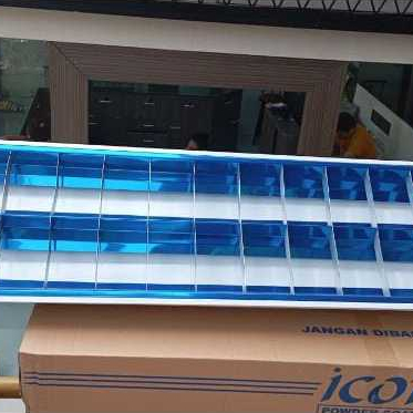 KAP LAMPU RM 2x36 Watt LED 2x16W KOSONGAN KAP LAMPU RM KOSONGAN 2X36W