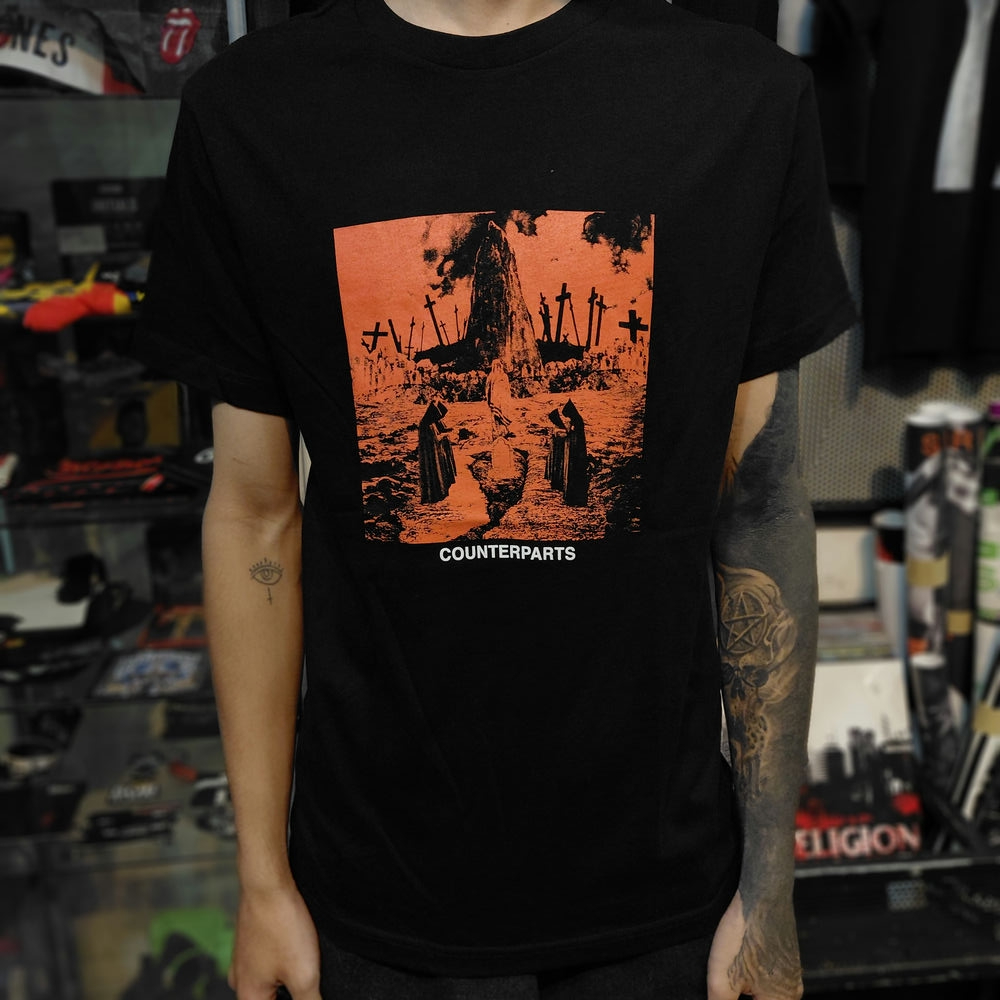T-Shirt / Kaos Band COUNTERPARTS - EULOGY Official Merchandise Original
