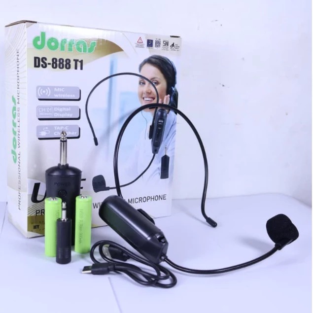 Mic Wireless Dorras DS-888 T2 Microphone Dorras DS 888 T2