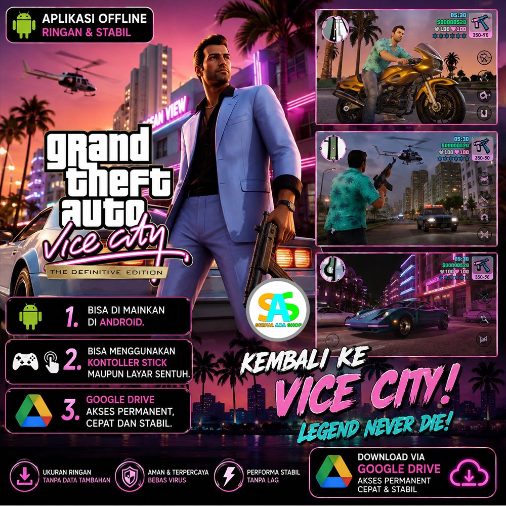 GTA VICE CITY DEFINITIVE EDITION ANDROID GAMES NON EMULATOR